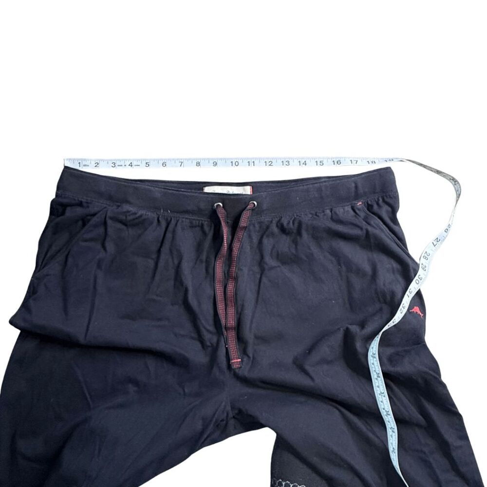 Tommy Bahama Men's Elastic Waist Drawstring Cotton Blend Lounge Pants Navy XL - Picture 7 of 9